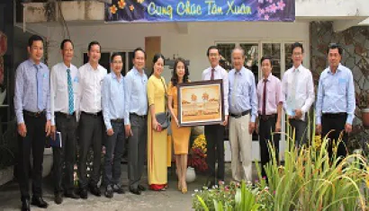 BSe đón đoàn Lãnh đạo Quận ủy & Ủy ban quận Bình Thạnh cùng Hội doanh nghiệp đến thăm và chúc mừng Xuân mới
